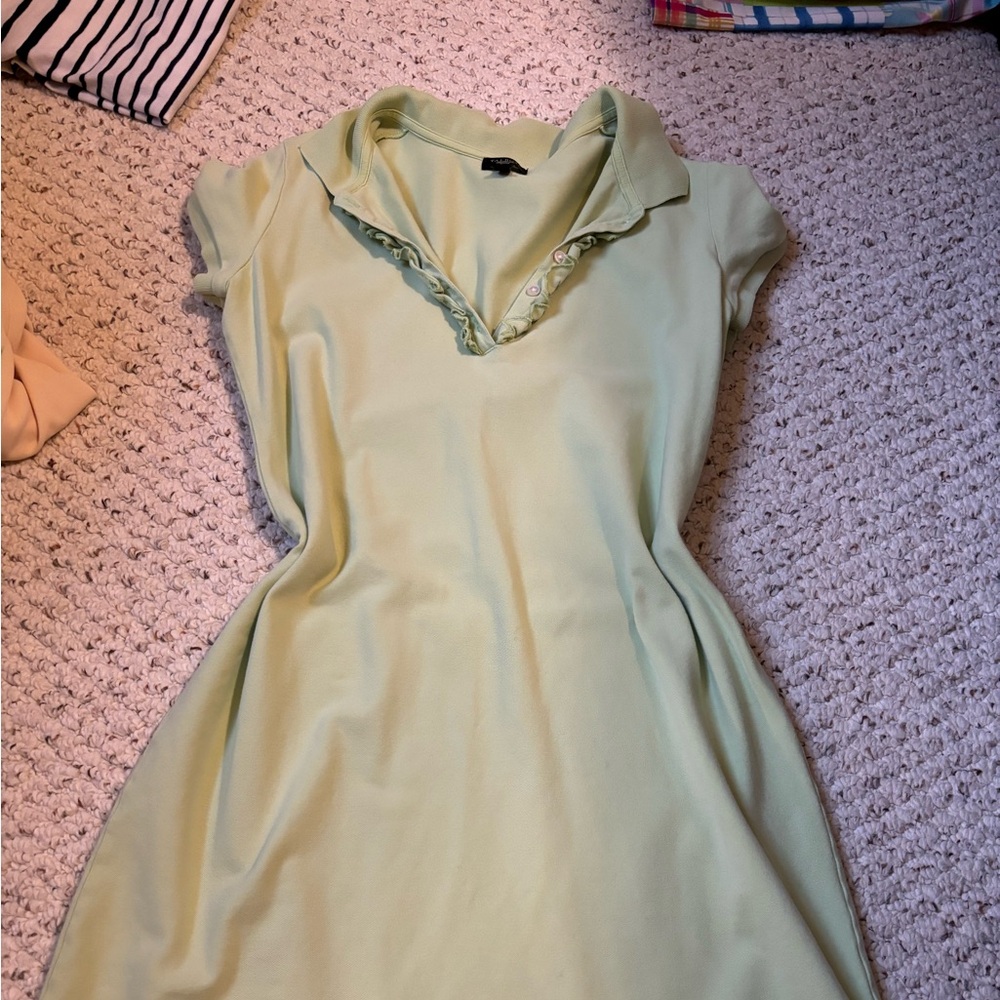 Green Summer Casual Dress